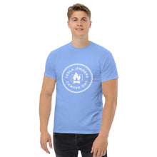 Load image into Gallery viewer, Mens Tesla Owners Camper Day T-shirt