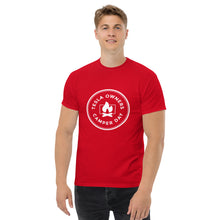 Load image into Gallery viewer, Mens Tesla Owners Camper Day T-shirt