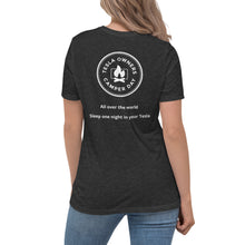 Load image into Gallery viewer, Women's Tesla Owners Camper Day T-shirt