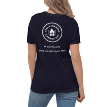 Load image into Gallery viewer, Women's Tesla Owners Camper Day T-shirt